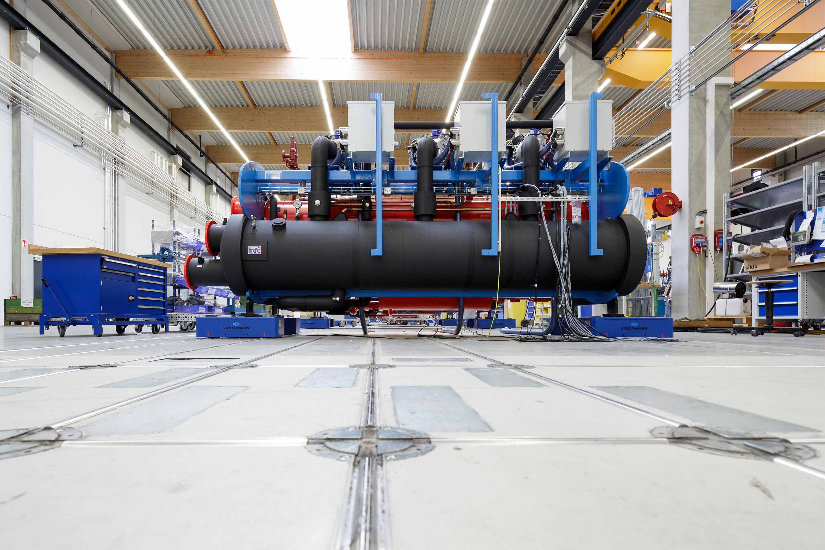 Production de systèmes d'accumulation de pression pour les installations énergétiques